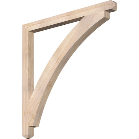 Thorton Craftsman Smooth Bracket, Douglas Fir, 3 1/2W X 48D X 48H